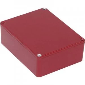 Image of Hammond Electronics 1590BBSRD 1590BBSRD Universal enclosure 120 x 94 x 42 Aluminium Red