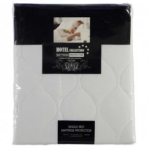 Image of Hotel Collection Mattress Protector - White