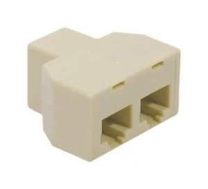 Image of EXC RJ45 Splitter T Shaped 8P8C F F F