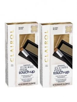 Image of Clairol Clairoll Hair Dye 2.1G Root Touch Up Concealing Powder Blonde Duo