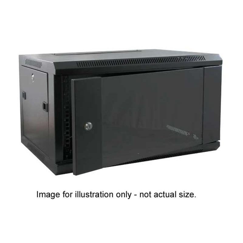 Image of FDL 9U 19" WALL MOUNTING CABINET - 550mm DEEP / BLACK