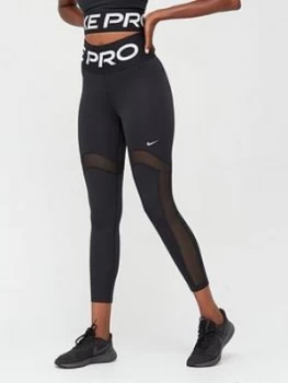 Image of Nike Training Pro Novelty Legging - Black, Size XS, Women