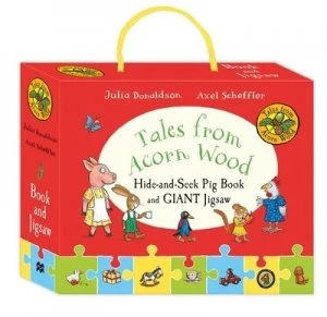 Image of Tales from Acorn Wood Hide-and-Seek Pig Book and Jigsaw Set Book