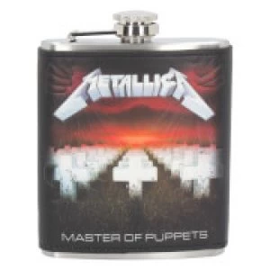 Image of Metallica Master of Puppets 7oz Hip Flask