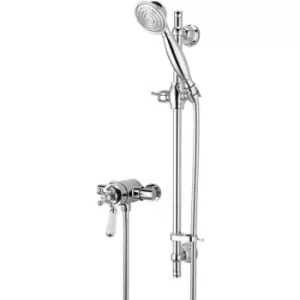 Image of Regency Dual Exposed Mixer Shower with Shower Kit - Bristan