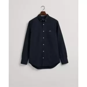 Image of Gant Printed Oxford Shirt - Blue