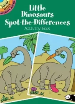 Image of Little Dinosaurs Spot-the-Differences Activity Book by Fran Newman-D'Amico