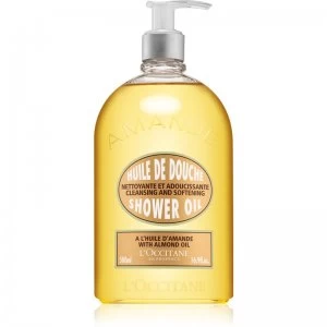 Image of LOccitane Amande Shower Oil 500ml