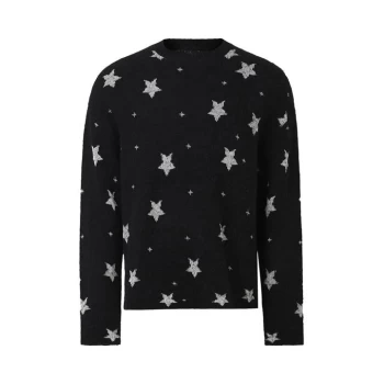 Image of AllSaints Midnight Crew - Black