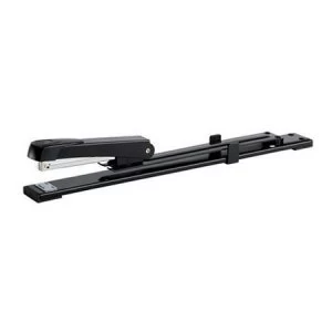 Image of Rexel Long Reach Full Strip Stapler Black