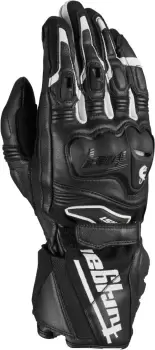 Image of Furygan F-RS1 Motorcycle Gloves, black-white, Size L, black-white, Size L