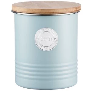 Image of Ravenhead Typhoon Living 1L Coffee Canister - Blue