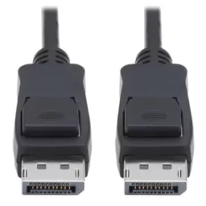 Image of Tripp Lite P580-003-V4 DisplayPort 1.4 Cable (M/M) - Ultra HD 8K HDR 4:2:0 HDCP 2.2 Latching Connectors Black 3 ft.