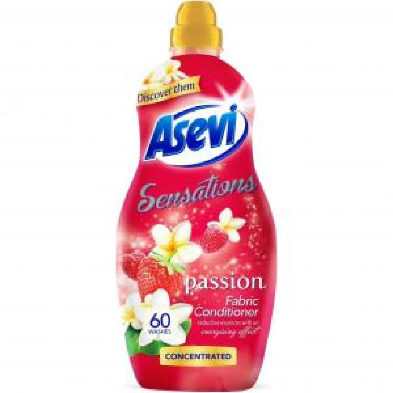 Image of Asevi Sensations SPANISH Fabric Conditioner Passion 60 Wash 1.32L NWT8202