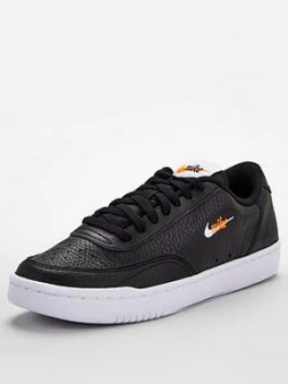 Image of Nike Court Vintage Premium - Black/White/Orange