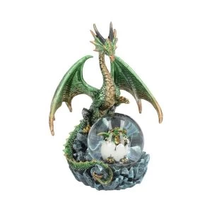 Image of Emerald Oracle Dragon Figurine