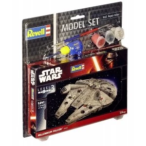 Image of Revell Model Set Star Wars Millenium Falcon