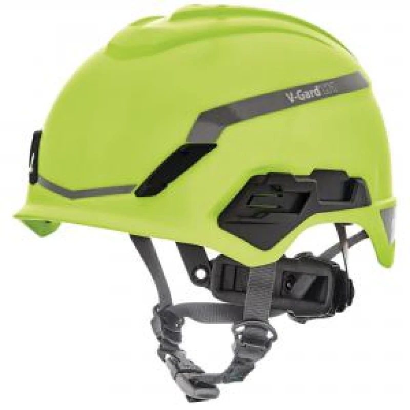 Image of MSA V - Gard H1 Non Vented Helmet Lime Green