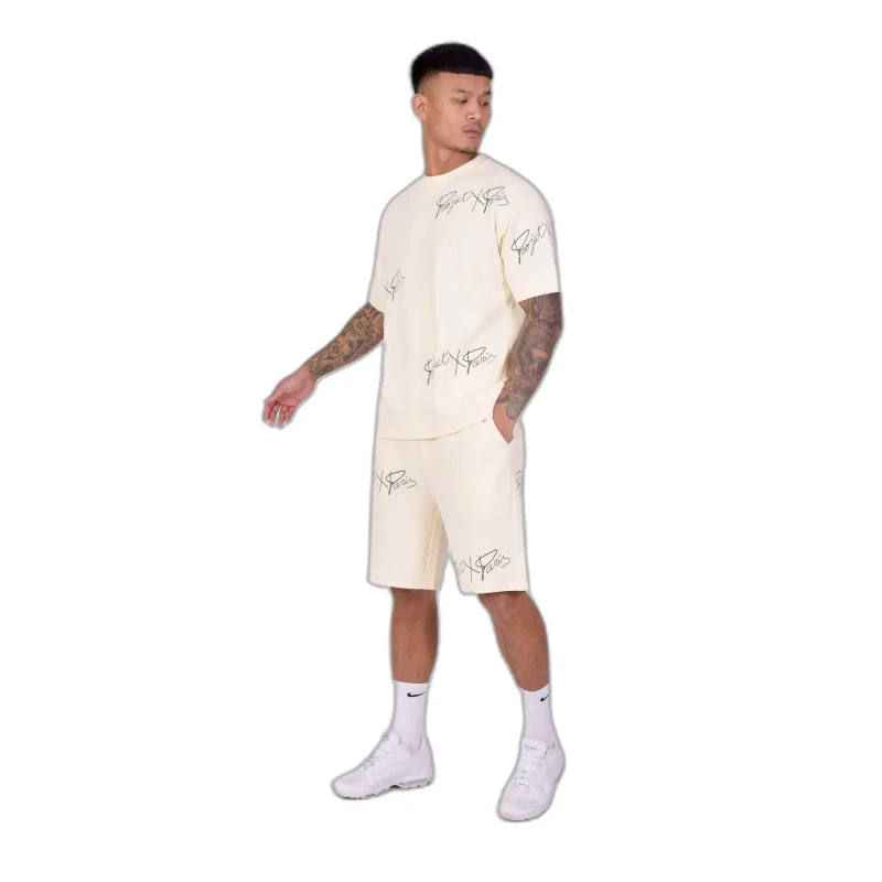 Image of Project X Paris Logo printed mesh t-shirt Project X Paris Soft Blanc Male S