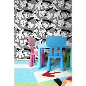 Image of Mickey Handshake Wallpaper