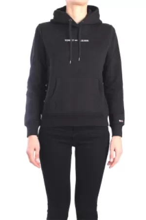 Image of tommy jeans Hooded Women Black cotone