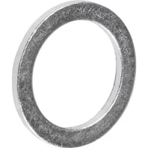 Image of Sealing ring 8mm 11.5mm Aluminium 100 pc(s) TOOLCRAFT 893842
