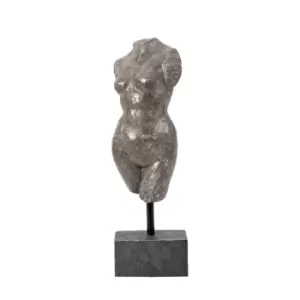 Image of Gallery Interiors Feminine Sculpture in Grey