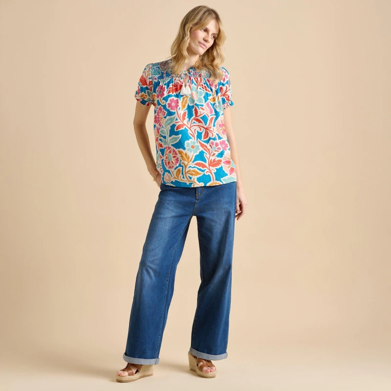 Image of Brakeburn Full Bloom Blouse Multi female 16