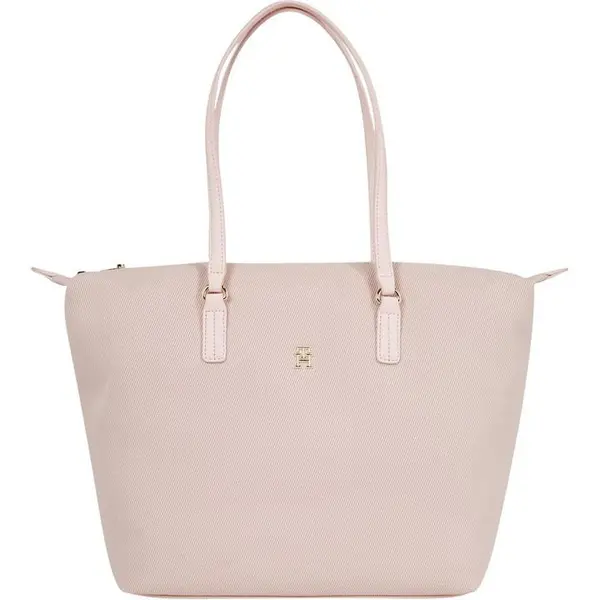 Image of Tommy Hilfiger Poppy Canvas Tote Bag Tote Bags One Size Cream 73739869000