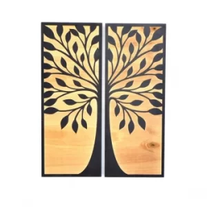 Image of LAZ114 Multicolor Decorative Wooden Wall Accessory