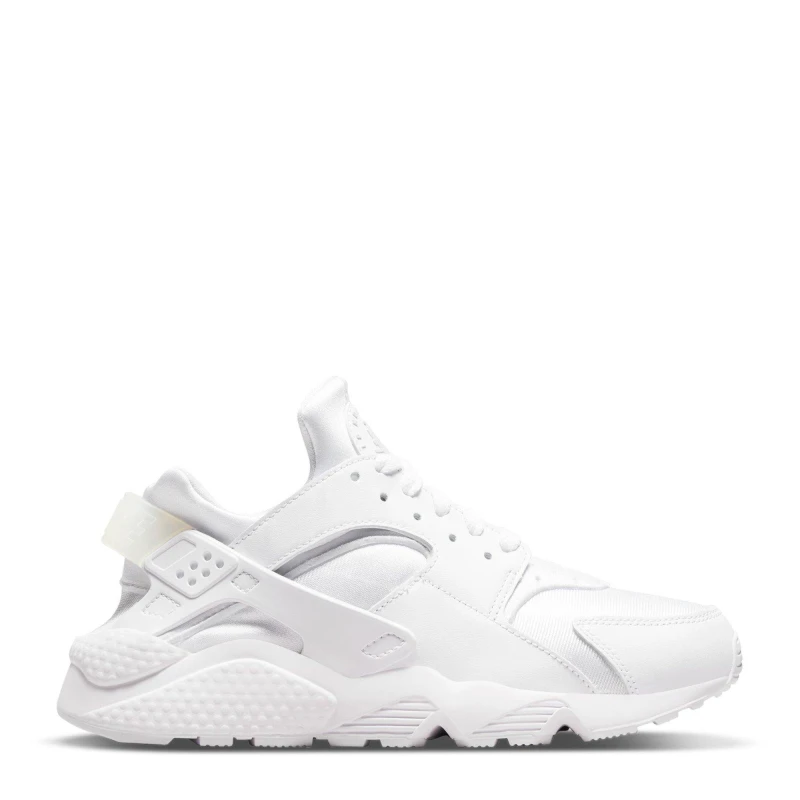 Image of Nike Air Huarache Womens Shoes White/Platinum female 3 (36)