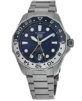 Image of Tag Heuer Aquaracer Professional 300 Blue Dial Steel Mens Watch WBP2010.BA0632 WBP2010.BA0632