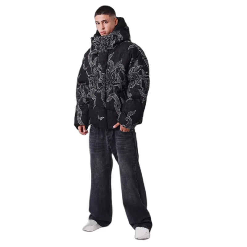 Image of Project X Paris Down jacket Project X Paris Snowbud Noir Male XL