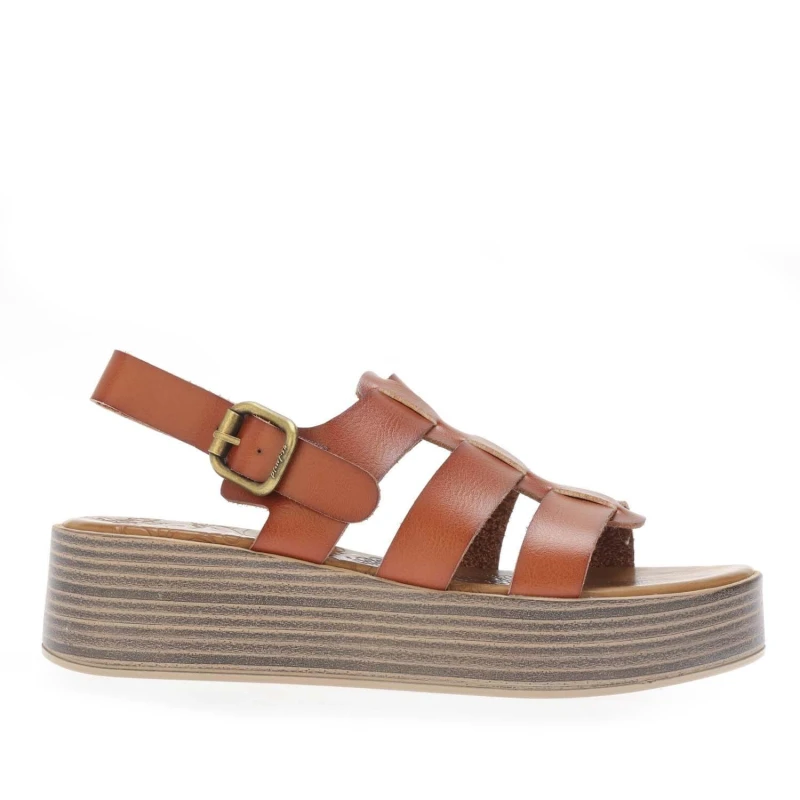 Image of Blowfish Malibu London-B Platform Sandals - Brown Brown 6