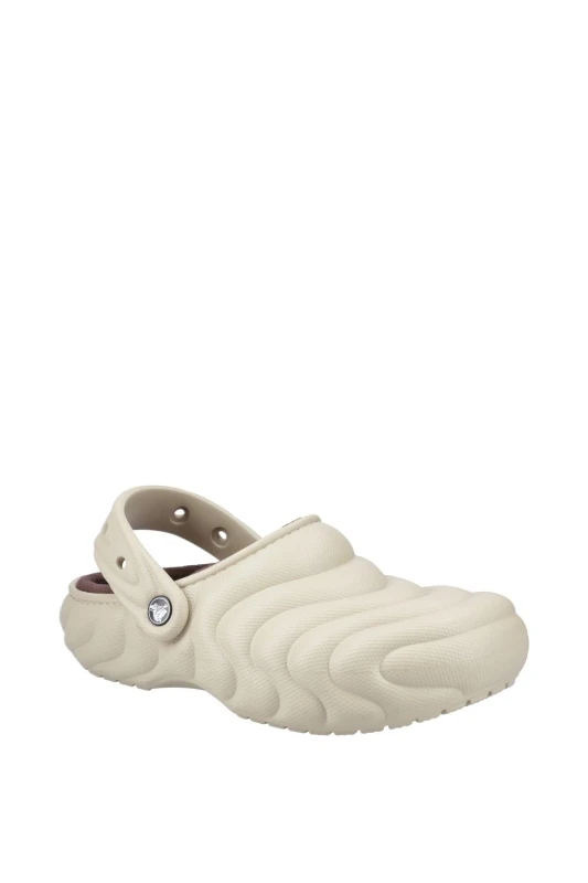 Image of Crocs Unisex Classic Lined Overpuff Clogs Moth W5/M4