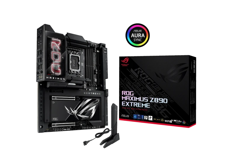Image of ASUS ROG MAXIMUS Z890 EXTREME Intel DDR5 PCIE 5.0 LGA 1851 ATX Motherboard - 90MB1IA0-M0EAY0