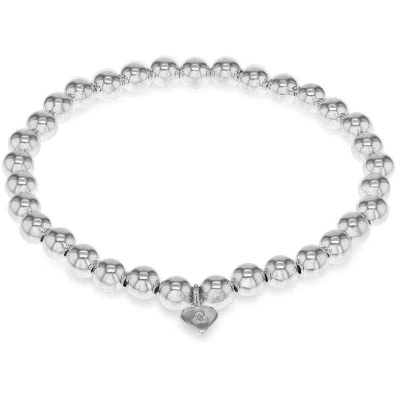 Image of Be You Sterling Silver Ball Bracelet Silver female 7.5inch