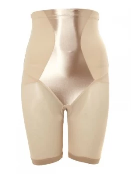 Image of Maidenform Easy up high waist thigh slimmer Nude