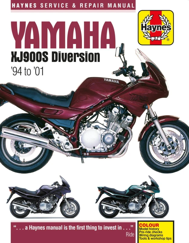 Image of 3739 - Haynes Service Manual For Yamaha XJ 900S 1995-2001 3739