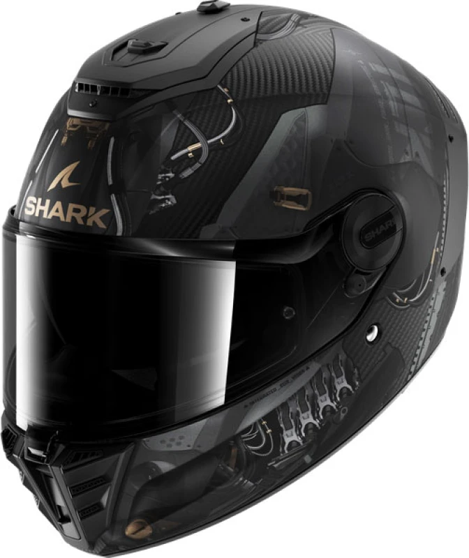 Image of Shark Spartan RS Xbot Carbon Helmet, black-grey, Size 2XL for Men