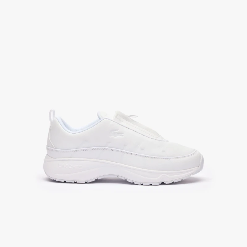 Image of Lacoste Audyssor Zip OG Leather Trainers White male UK 10.5