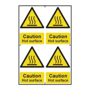 Image of Caution Hot Surface - PVC (200 x 300mm)