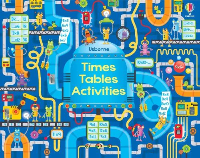Image of Kirsteen Robson Times Tables Activities Book Multi unisex