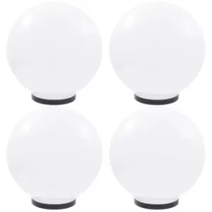 Image of Vidaxl LED Bowl Lamps 4 Pcs Spherical 40 cm