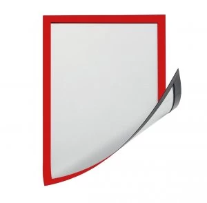 Image of Magiboards Solo Magnetic Paper Holders A4 Red PK12