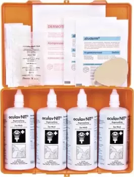 Image of W Sohngen Portable Eye Wash Kit, 260 x 160 x 80 mm