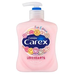 Image of Carex Fun Editions Love Hearts Handwash 250ml