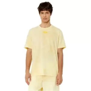 Image of Diesel Logo T-Shirt - Yellow