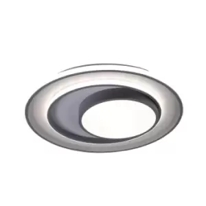 Image of Draco LED Flush Mount Ceiling Lamp 92W CCT Round