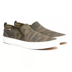 Image of Oakley B1B CLASSIC SLIP On Shoes - GREEN BRUSH CAMO - UK10